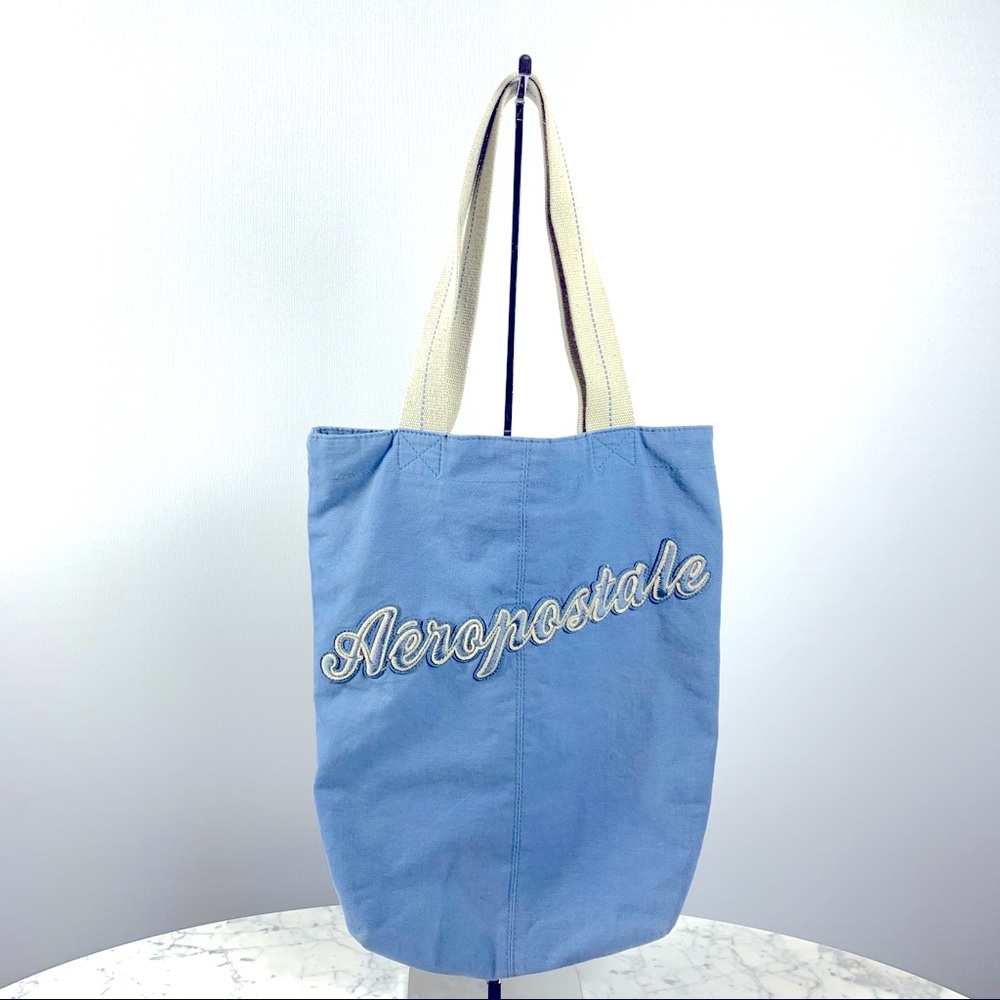 Aeropostale • Blue Canvas Tote